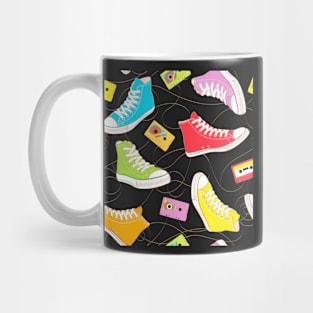 Colorful Retro Shoes Mug